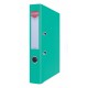 Segregator OFFICE PRODUCTS Officer z szyną, PP, A4/55mm, turkusowy