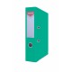 Segregator OFFICE PRODUCTS Officer z szyną, PP, A4/75mm, turkusowy