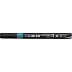 Marker olejowy DONAU D-Oil, okrągły, 2,2mm, zielony