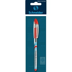 Długopis SCHNEIDER Slider Basic, M, zawieszka, czerwony