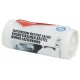 Worki na śmieci domowe OFFICE PRODUCTS, łazienkowe, standard (HDPE), 20l, 40szt., białe