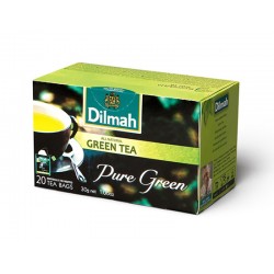 Herbata DILMAH, zielona, 20 torebek