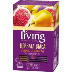 Herbata IRVING, biaﾅＢ, figa z gruszkﾄ�, 20 kopert