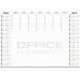 Podkładka na biurko OFFICE PRODUCTS, planer 2022/2023, biuwar 594x420mm A2 ,52k., biała