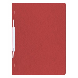 Skoroszyt DONAU, preszpan, A4, twardy, 390gsm, czerwony