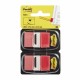Zakładki indeksujące POST-IT® (680-R2EU), PP, 25,4x43,2mm, 2x50 kart., czerwone
