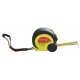 Miarka metalowa Q-CONNECT, zwijana, 19mmx5m, czarno-żółta