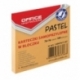 Karteczki samoprzylepne Office Products pastelowe pomarańczowe, 76x76mm, 100 k