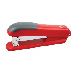 Zszywacz SAX49, zszywa do 25 kartek, czerwony, zszywki GRATIS