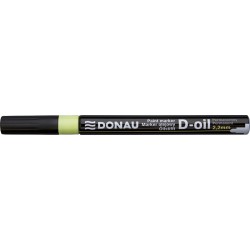 Marker olejowy DONAU D-Oil, okrągły, 2,2mm, żółty