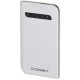 Powerbank, ładowarka przenośna Q-CONNECT, 3. 000 mAh, srebrna