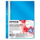 Skoroszyt OFFICE PRODUCTS, PP, A4, 2 otwory, 100/170mikr., wpinany, niebieski