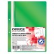 Skoroszyt OFFICE PRODUCTS, PP, A4, 2 otwory, 100/170mikr., wpinany, zielony