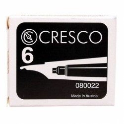 Naboje krótkie Cresco, 6 szt. - czarne