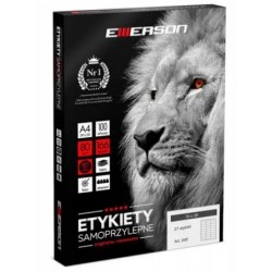 etykiety samoprzylepne EMERSON 70x30