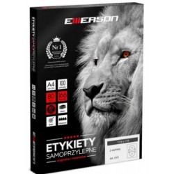 etykiety samoprzylepne EMERSON ,na cd 118mm