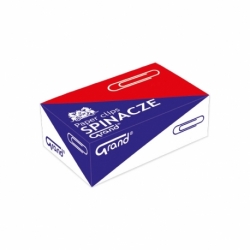 Spinacze metalowe okrągłe Grand 100 szt., R33