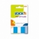 Zakładki indeksujące Stick'n 45x25mm, niebieskie, 50 zakładek