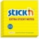 Karteczki samoprzylepne Stick'n Extra Sticky 101x101mm, linie, żółty neonowy 90 k