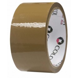 Taśma pakowa akrylowa 48/50 brązowa