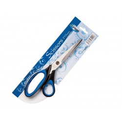 Nożyczki Centrum 21,5cm gumowany niebieski uchwyt